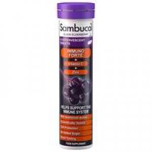 Sambucol Black Elderberry Immuno Forte Effervescent Tablets x 15