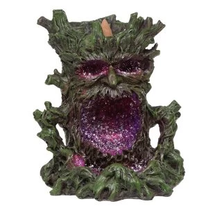 Green Man LED Backflow Incense Burner