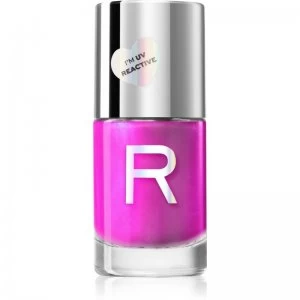 Revolution Neon Glow Nail Polish Purple Soul