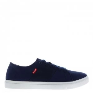 Levis Pillsbury Canvas Trainers - Navy