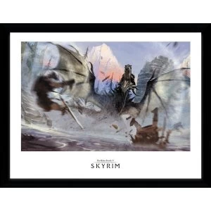 Skyrim Alduin Collector Print