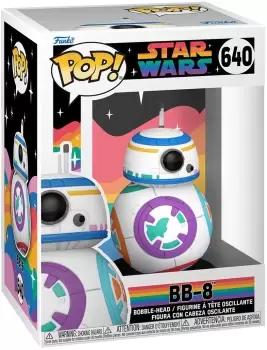 Star Wars Pride 2023 - BB-8 vinyl figurine no. 640 Funko Pop! multicolor