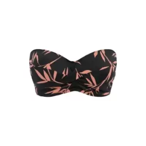 Fantasie Luna Bay Underwired Bandeau Bikini Top - Black