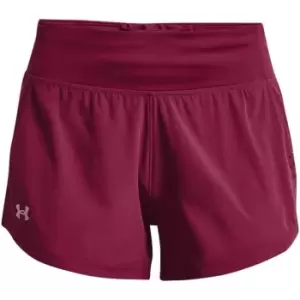 Under Armour Speedpocket Performance Shorts Womens - Red