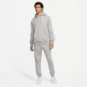 Nike Club Fleece Mens Graphic Hooded Tracksuit - Grey