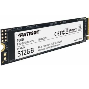 Patriot Memory P300 512GB NVMe SSD Drive