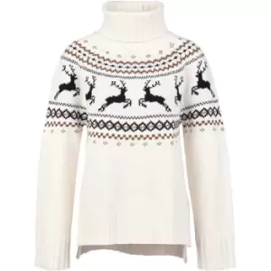 Barbour Kingsbury Knitted Jumper - Cream