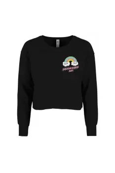 Depressed AF Crop Sweatshirt