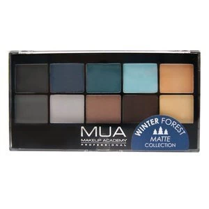 MUA Eyeshadow Palette - Winter Forest