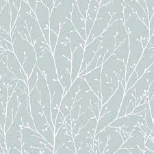 Graham and Brown Super Fresco Willamena Wallpaper - Duck Egg