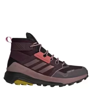 adidas Terrex Trail Maker Mid COLD. RDY Hiking Shoes Women - Shadow Maroon / Wonder Oxide /