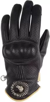 Helstons Sun Air Motorcycle Gloves, black, Size 2XL, black, Size 2XL