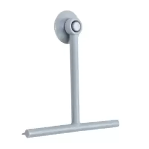 Showerdrape Rocco Squeegee & Holder Light Grey