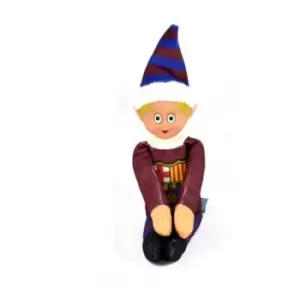 FC Barcelona Official Football Christmas Team Elf (One Size) (Burgundy/Blue)