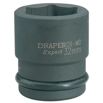 Draper Expert 3/4" Drive Hexagon Impact Socket Metric 3/4" 32mm