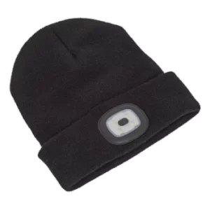 Beanie Hat 4 SMD LED USB Rechargeable