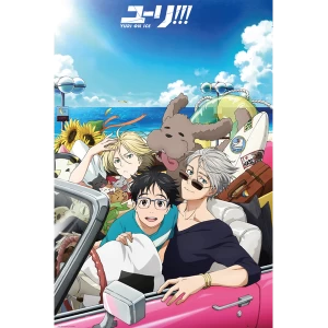 Yuri On Ice Car Maxi Poster