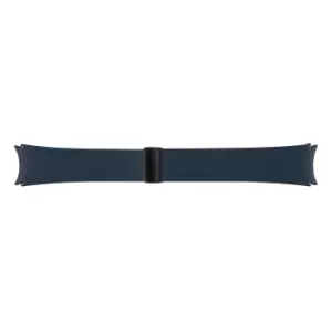 Samsung D-Buckle Hybrid Eco-Leather Band (Wide, M/L) for Galaxy Watch6 in Indigo (ET-SHR94LNEGEU)