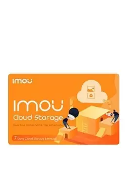 Imou Annual-7 Days-Cloud Storage