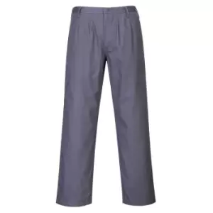 Biz Flame Pro Mens Flame Resistant Trousers Grey M 32"