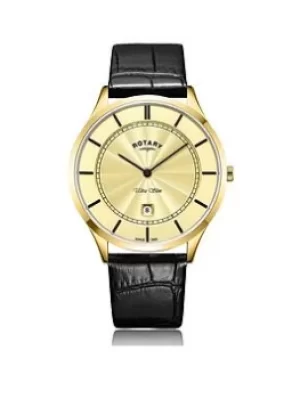 Rotary Leather Mens Watch