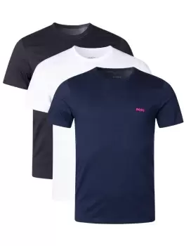 BOSS Three-pack Cotton T-Shirts Open Miscellaneous