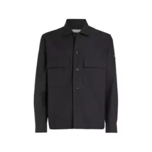 Calvin Klein Cotton Nylon Overshirt - Black