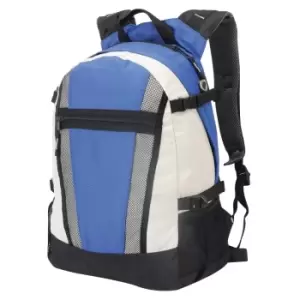 Shugon Indiana Sports Backpack (20 Litres) (one Size, Royal/Off White)