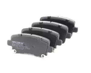 RIDEX Brake pad set OPEL,CHEVROLET,SAAB 402B0298 16586609,20965713,22846360 22846361,22743021,20965713,22846359,22846362,22846363,13237765,13237766