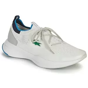 Lacoste RUN SPIN KNIT 0121 1 SMA mens Shoes Trainers in White,7.5,8,9,9.5