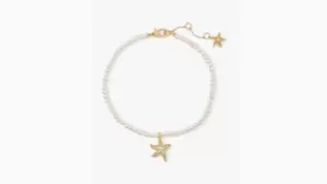 Sea Star Pearl Anklet