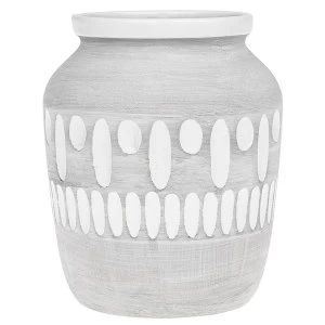 Inca Grey Wise Vase Medium