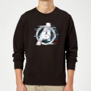 Avengers: Endgame White Logo Sweatshirt - Black - M