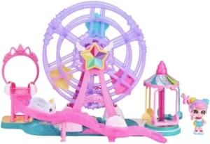 Kindi Kids Minis Unicorn Carnival Playset