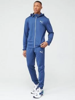 Puma Ready To Go Tracksuit - Dark Denim, Dark Denim, Size XL, Men