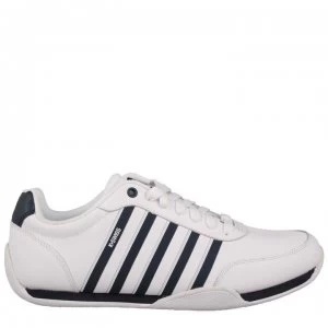 K Swiss Harvey Mens Trainers - White/Navy