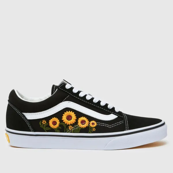 Vans old skool trainers in Black multi Black Multi UK 4 (EU 36½)