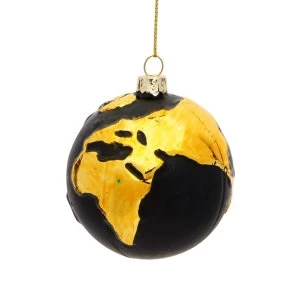 Sass & Belle Gold Planet Earth Bauble