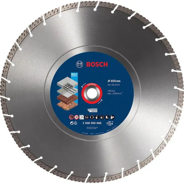 Bosch EXPERT Diamond Metal Cutting Disc 450 x 25.4mm Steel