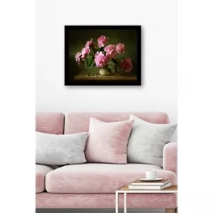 SC0549 Multicolor Decorative Framed MDF Painting