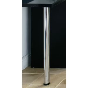 Wickes Worktop Support Leg Chrome 870mm