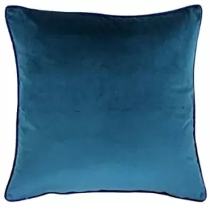 Riva Home Meridian Cushion Cover (55 x 55cm) (Teal/Navy) - Teal/Navy