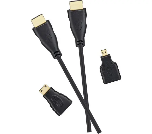 Logik L3AHDM23 High Speed HDMI Cable & Adapters with Ethernet 3m