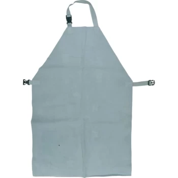 Chrome/Leather Apron B&S24X36' Grey - Kennedy