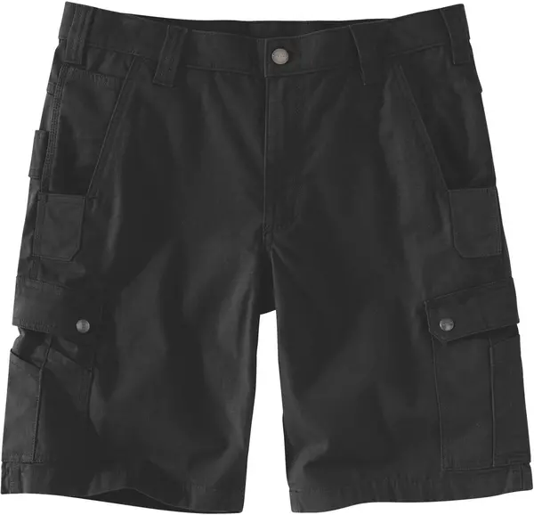 Carhartt Ripstop Cargo Work Shorts, black, Size 31