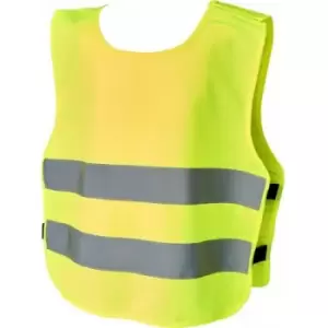 Bullet Childrens/Kids Odile Safety Vest (3-6 Years) (Neon Yellow) - Neon Yellow