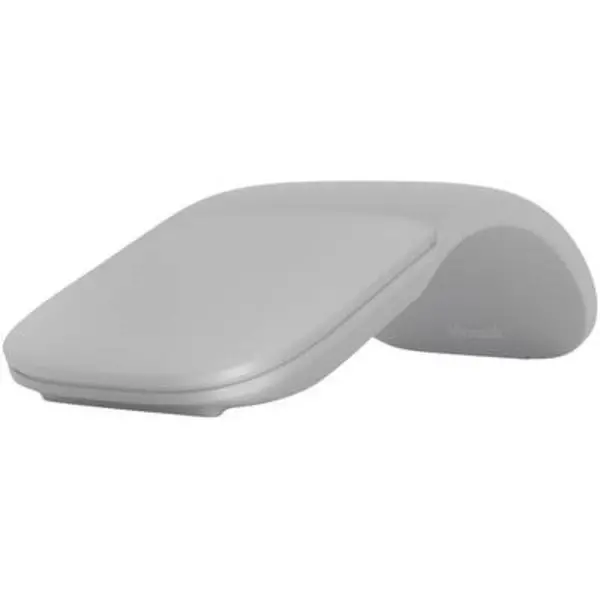 Microsoft Surface Arc Mouse Mouse Bluetooth Optical Platinum grey 2 Buttons 1000 dpi