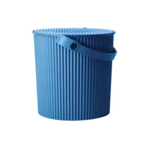 Omnioutil Storage Bucket & Lid Small Navy Blue