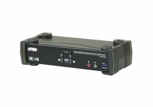 Aten CS1922M - 2-Port USB3.0 4K DisplayPort KVMP Switch with build-in