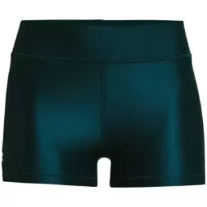 Under Armour HeatGear Mid Shorty Shorts Womens - Blue